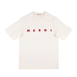 Marni Junior
Logo print cotton jersey s/s t-shirt